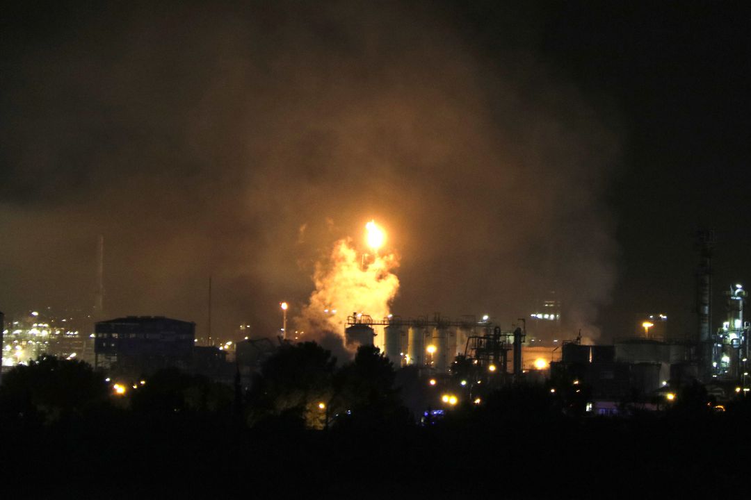Explosió a Iqoxe a finals de gener. Explosió a Iqoxe a finals de gener.