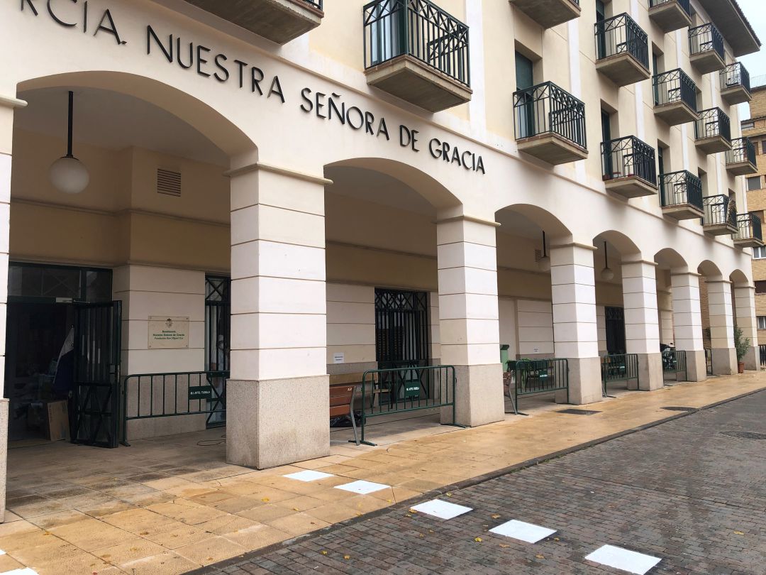 Residencia Nuestra Señora de Gracia de Tudela con los espacios reservados Residencia Nuestra Señora de Gracia de Tudela con los espacios reservados