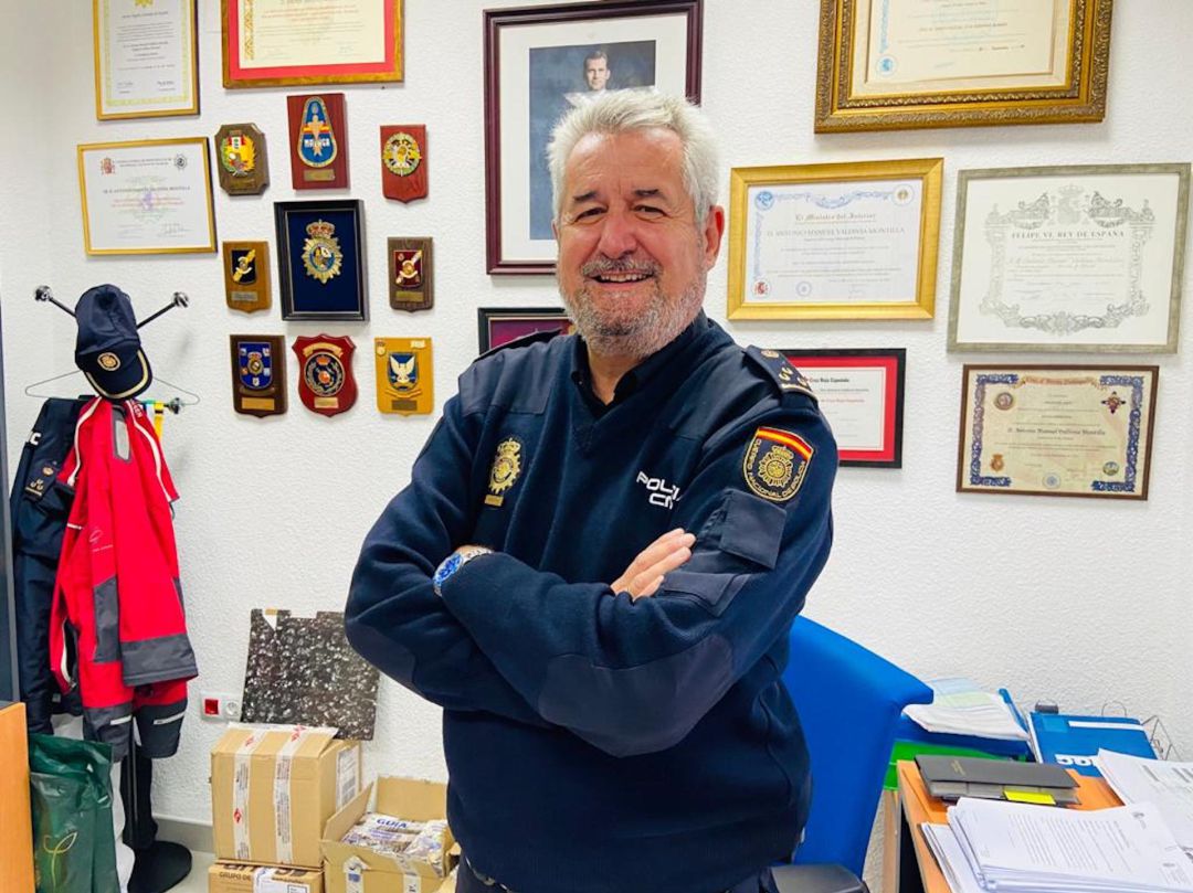 El inspector Antonio Valdivia, responsable de Participación Ciudadana de la Policía Nacional en Córdoba El inspector Antonio Valdivia, responsable de Participación Ciudadana de la Policía Nacional en Córdoba