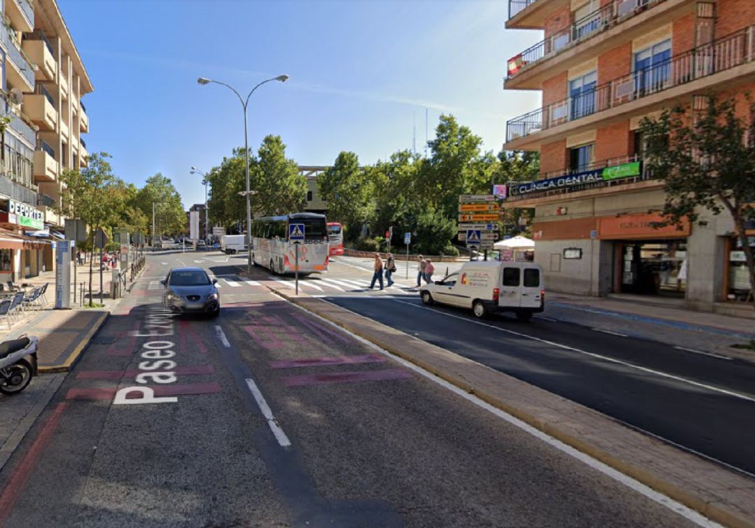 Tramo afectados por las obras de reparación de hundimientos Tramo afectados por las obras de reparación de hundimientos