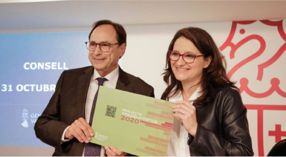 Mónica Oltra y Vicent Soler Mónica Oltra y Vicent Soler