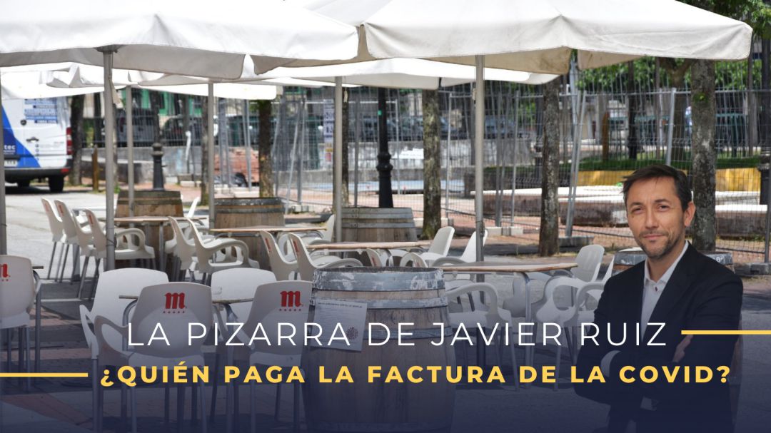 La pizarra de Javier Ruiz. La pizarra de Javier Ruiz.