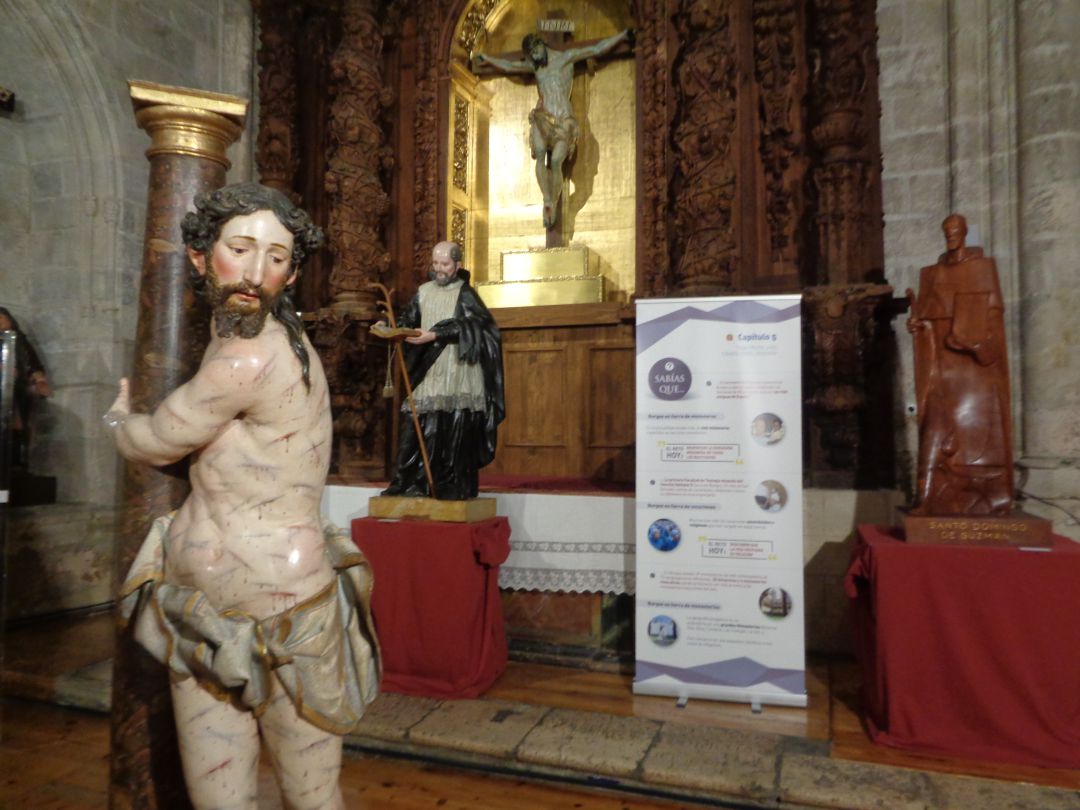 La iglesia de Santa María acoge esta muestra La iglesia de Santa María acoge esta muestra