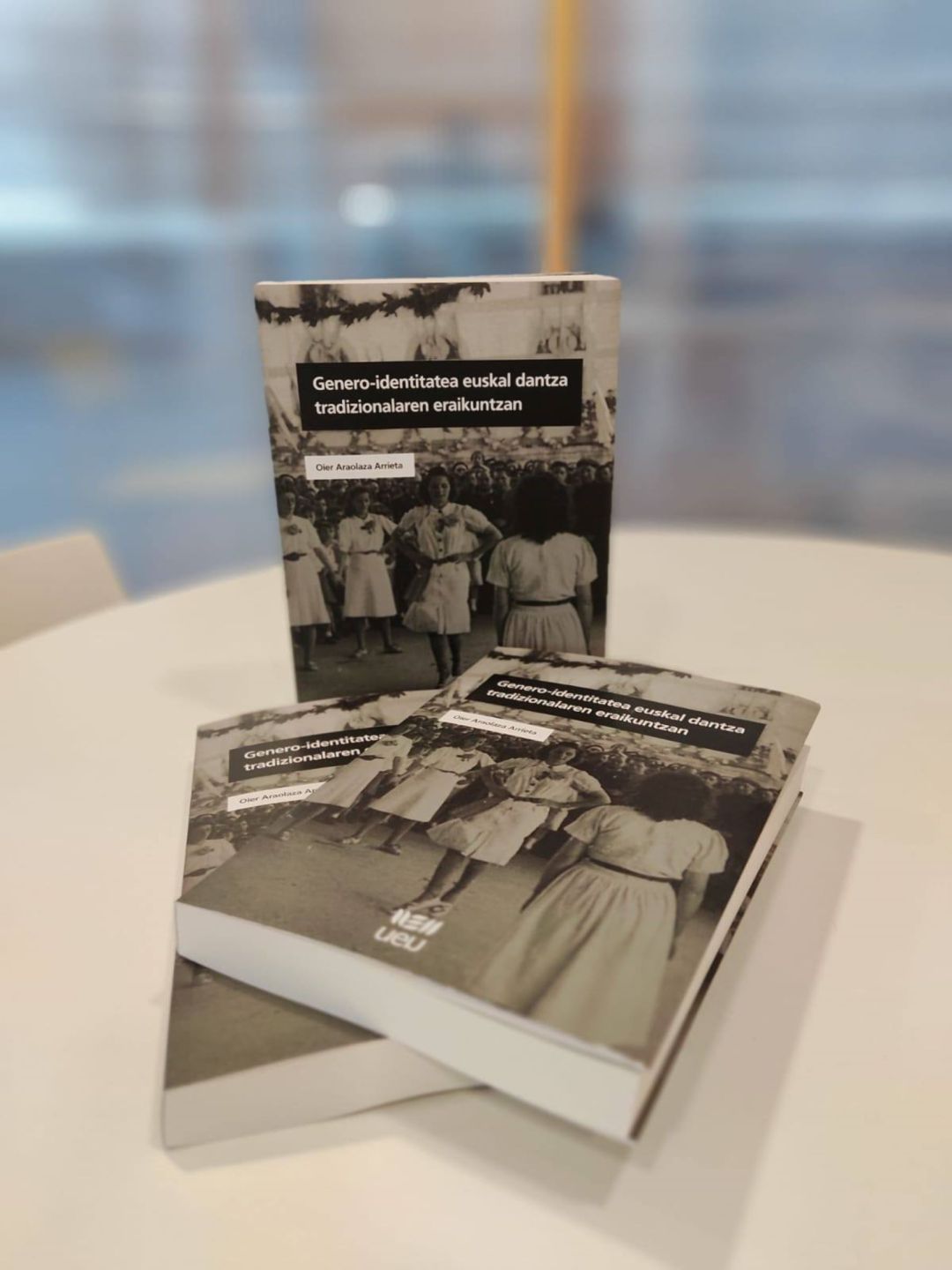 El libro de Oier Araolaza ha sido editado por la UEU El libro de Oier Araolaza ha sido editado por la UEU