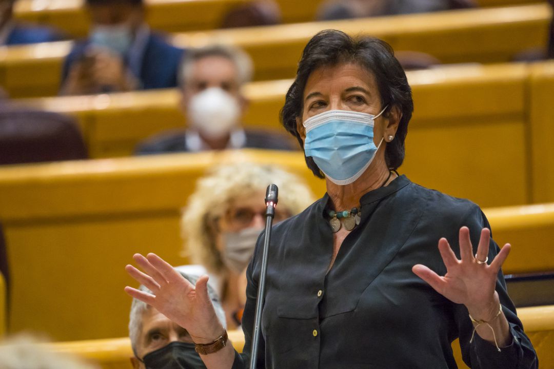 La ministra de Educación y Formación Profesional, Isabel Celaá. La ministra de Educación y Formación Profesional, Isabel Celaá.