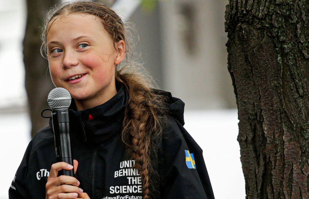 Greta Thunberg en una fotografía de archivo. Greta Thunberg en una fotografía de archivo.