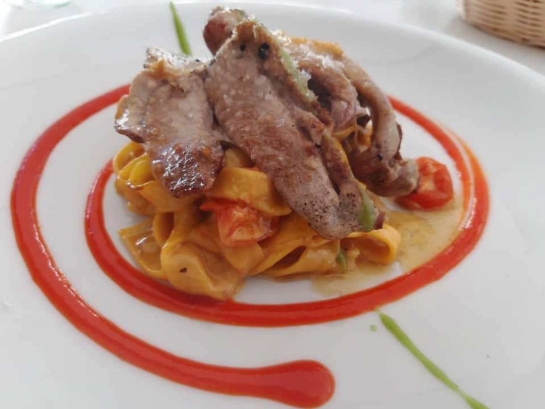 Barriga y tagliatelle Barriga y tagliatelle