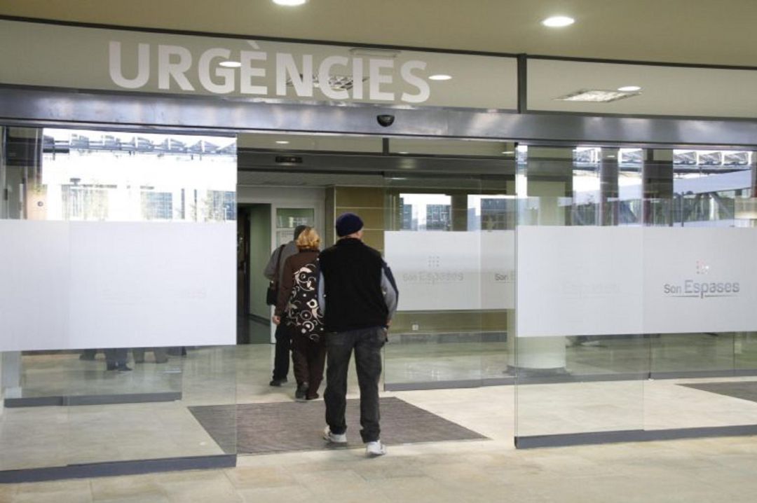 Entrada de Urgencias del Hospital de Son Espases de Palma. Entrada de Urgencias del Hospital de Son Espases de Palma.