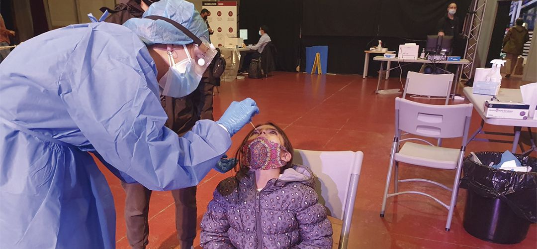 Test de antígenos en una menor Test de antígenos en una menor