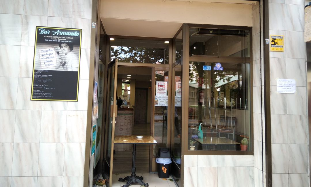 El bar Armando, de la ciudad de Logroño. El bar Armando, de la ciudad de Logroño.