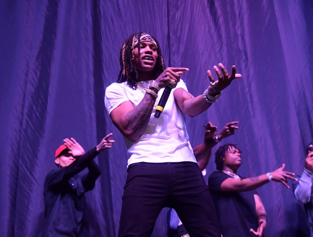 King Von durante un concierto en Atlanta King Von durante un concierto en Atlanta