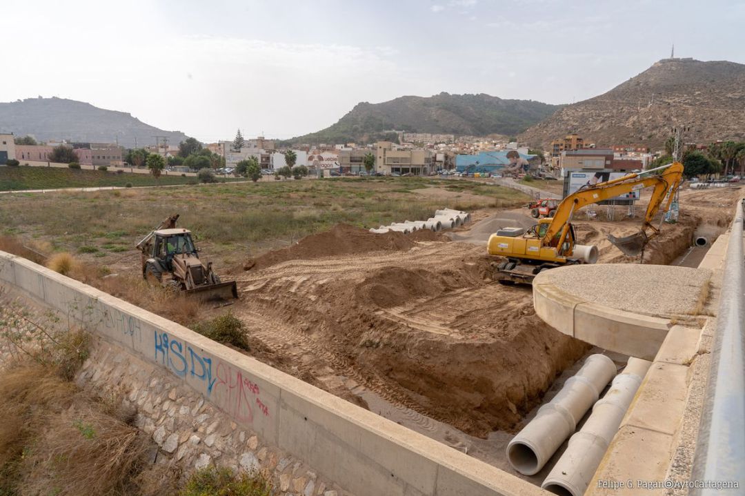 Obras zona del barrio de la Concepción Obras zona del barrio de la Concepción