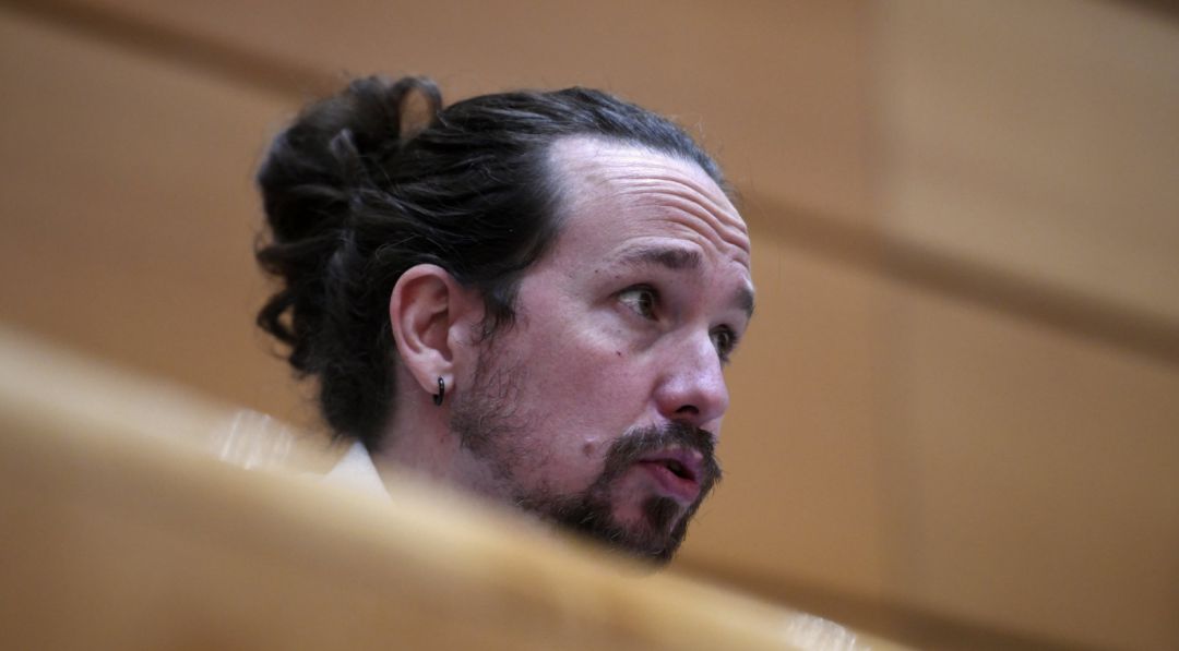 El vicepresidente segundo y ministro de Derechos Sociales y Agenda 2030, Pablo Iglesias. El vicepresidente segundo y ministro de Derechos Sociales y Agenda 2030, Pablo Iglesias.