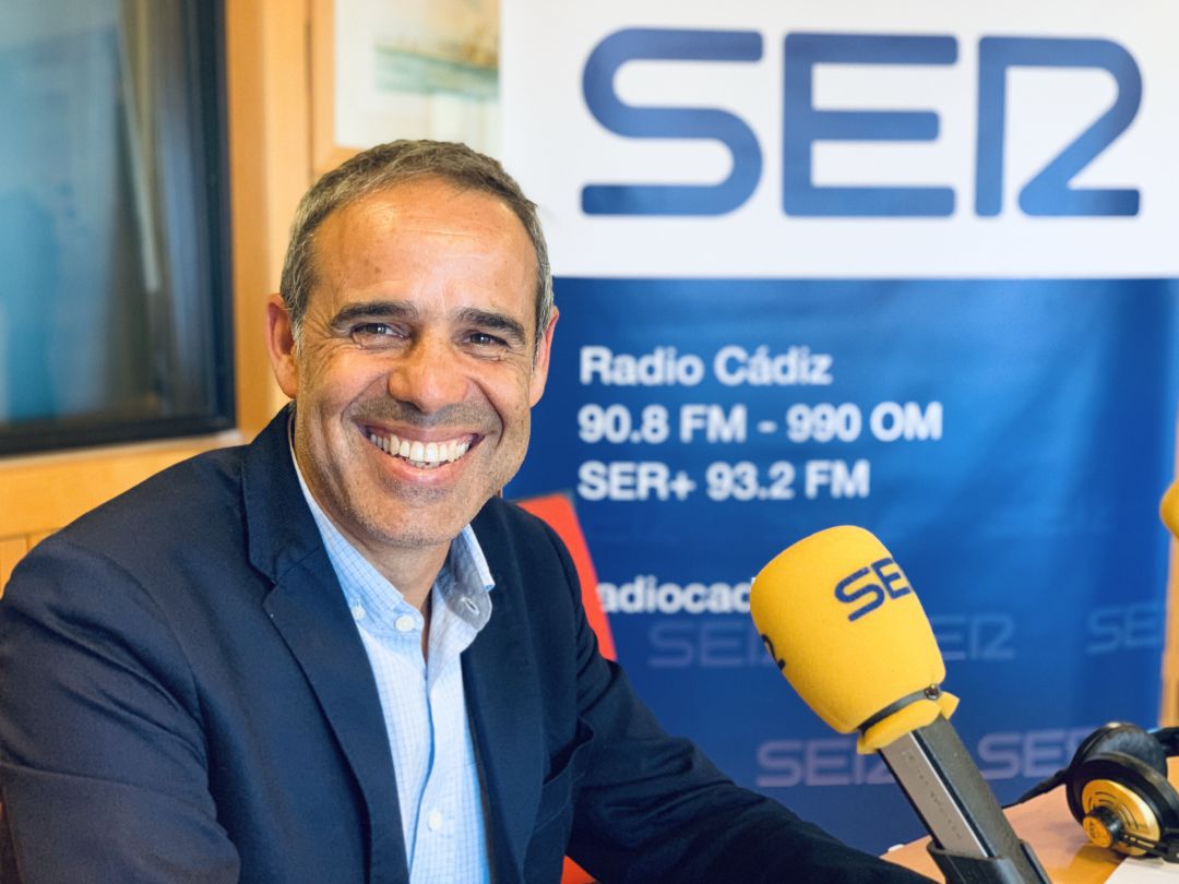 El subdelegado del Gobierno, José Pacheco, en una imagen de archivo en los estudios de Radio Cádiz El subdelegado del Gobierno, José Pacheco, en una imagen de archivo en los estudios de Radio Cádiz