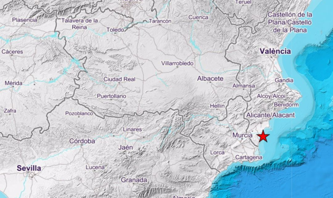 Punto exacto del terremoto Punto exacto del terremoto