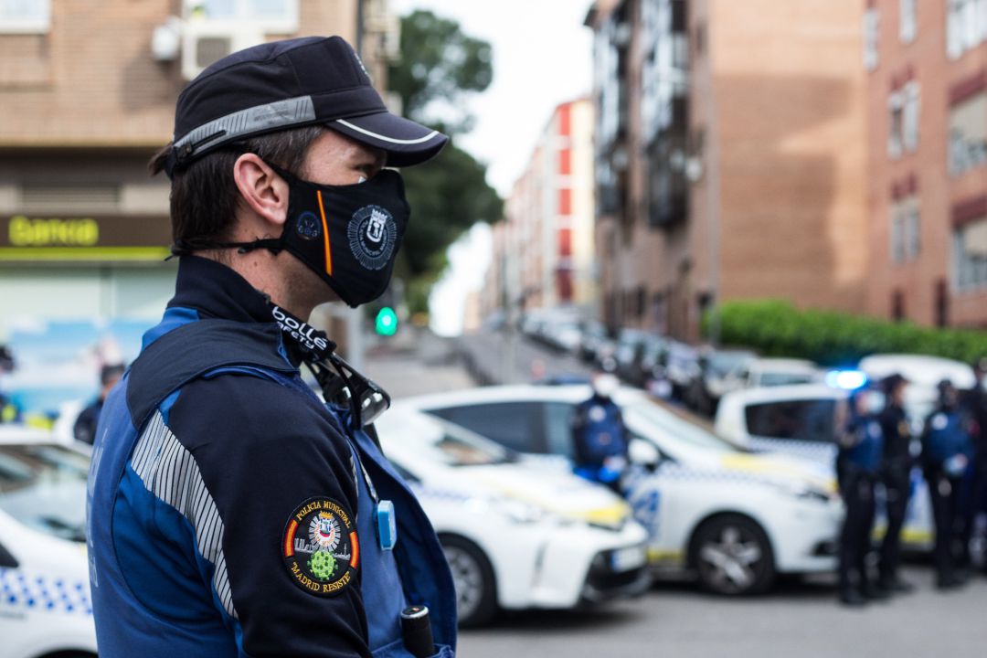 Imagen de recurso de un Policía Municipal de Madrid. Imagen de recurso de un Policía Municipal de Madrid.