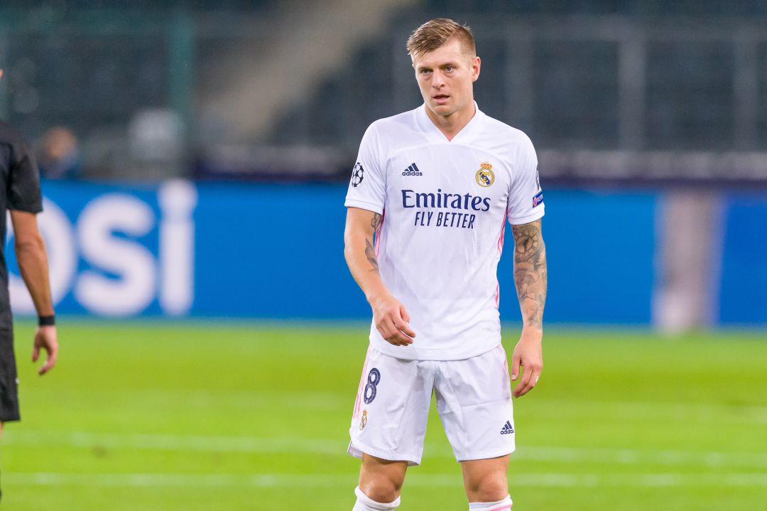 Toni Kroos, en un partido del Real Madrid en Champions Toni Kroos, en un partido del Real Madrid en Champions