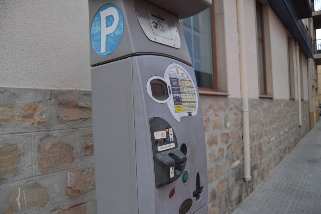Parquímetro de la calle Huelva Parquímetro de la calle Huelva