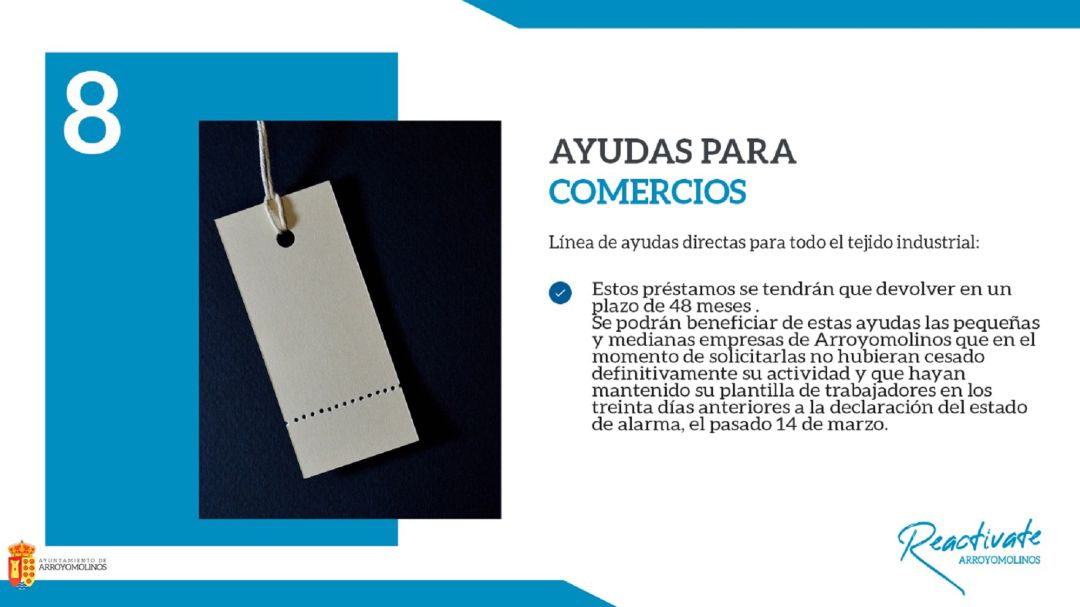 El Ayuntamiento de Arroyomolinos va a habilitar una línea de microcréditos de hasta 3.000 euros El Ayuntamiento de Arroyomolinos va a habilitar una línea de microcréditos de hasta 3.000 euros