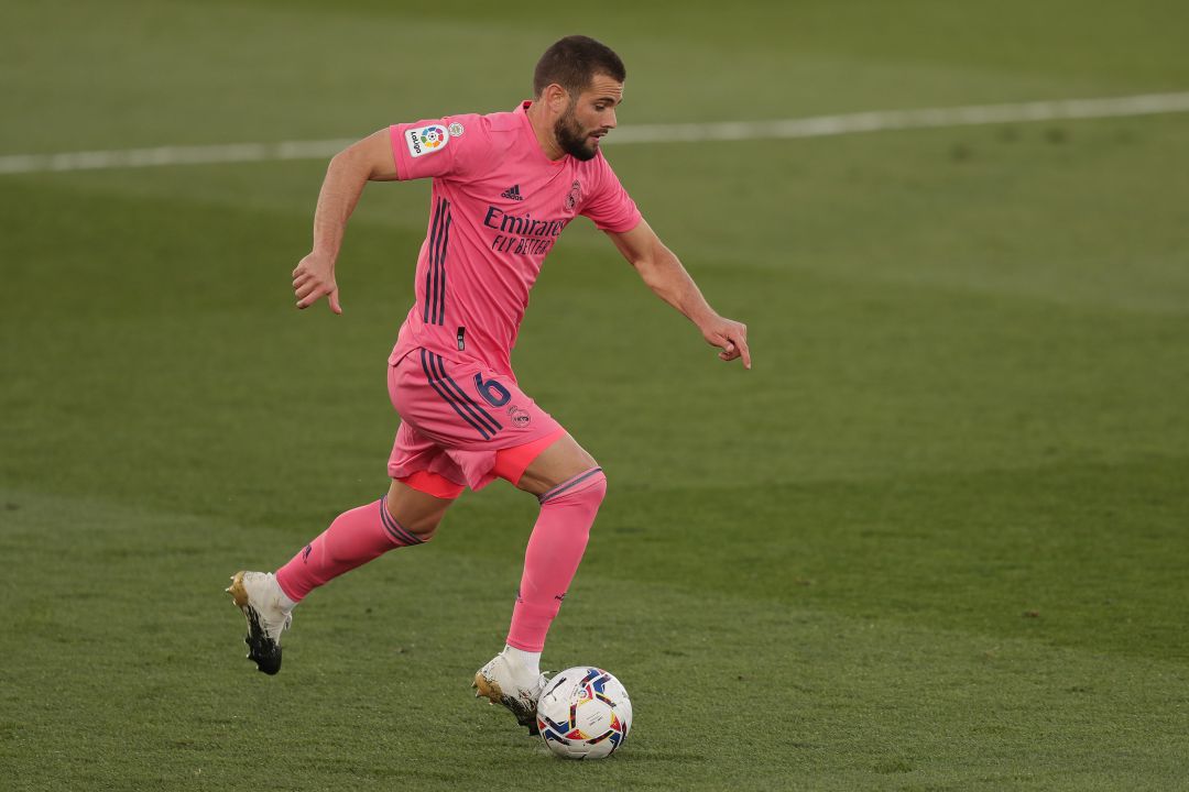 Nacho Fernández en un partido entre el Real Madrid y el Cádiz. Nacho Fernández en un partido entre el Real Madrid y el Cádiz.