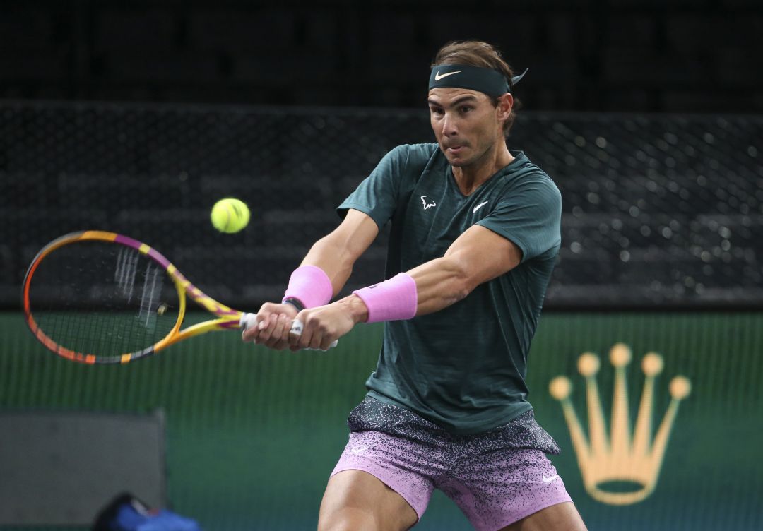 Rafa Nadal en el ATP Masters 1000 de París Rafa Nadal en el ATP Masters 1000 de París