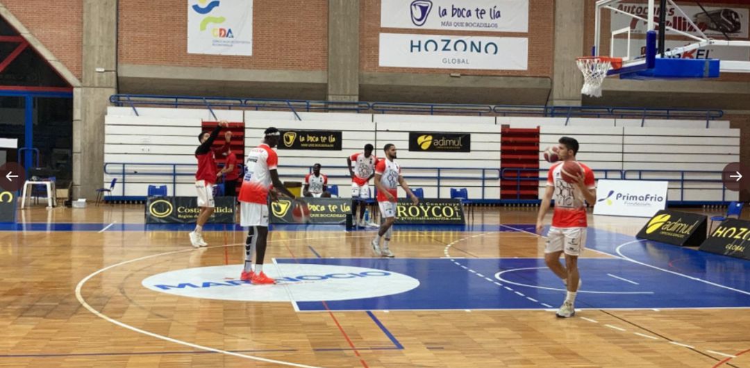 Calentamiento ante Jairis Calentamiento ante Jairis