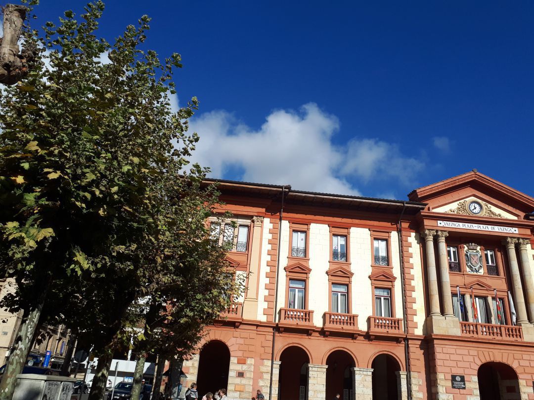 Fachada del Ayuntamiento de Eibar, el municipio de Debabarrena más afectado por la pandemia Fachada del Ayuntamiento de Eibar, el municipio de Debabarrena más afectado por la pandemia