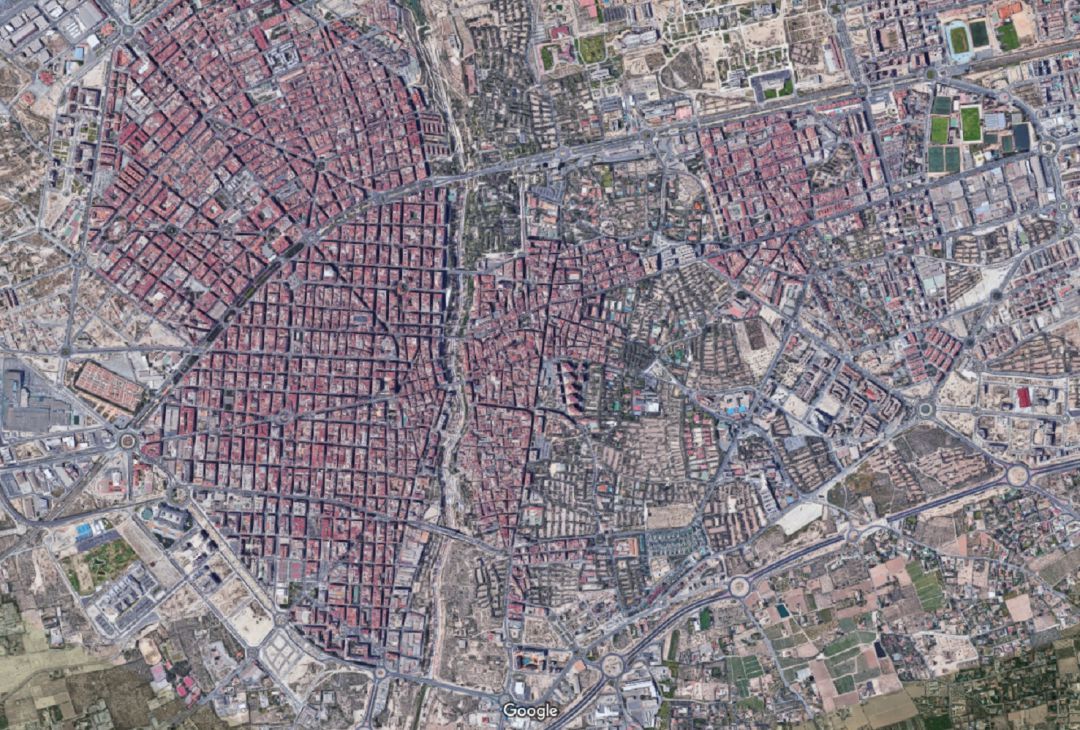 Mapa de Elche Mapa de Elche
