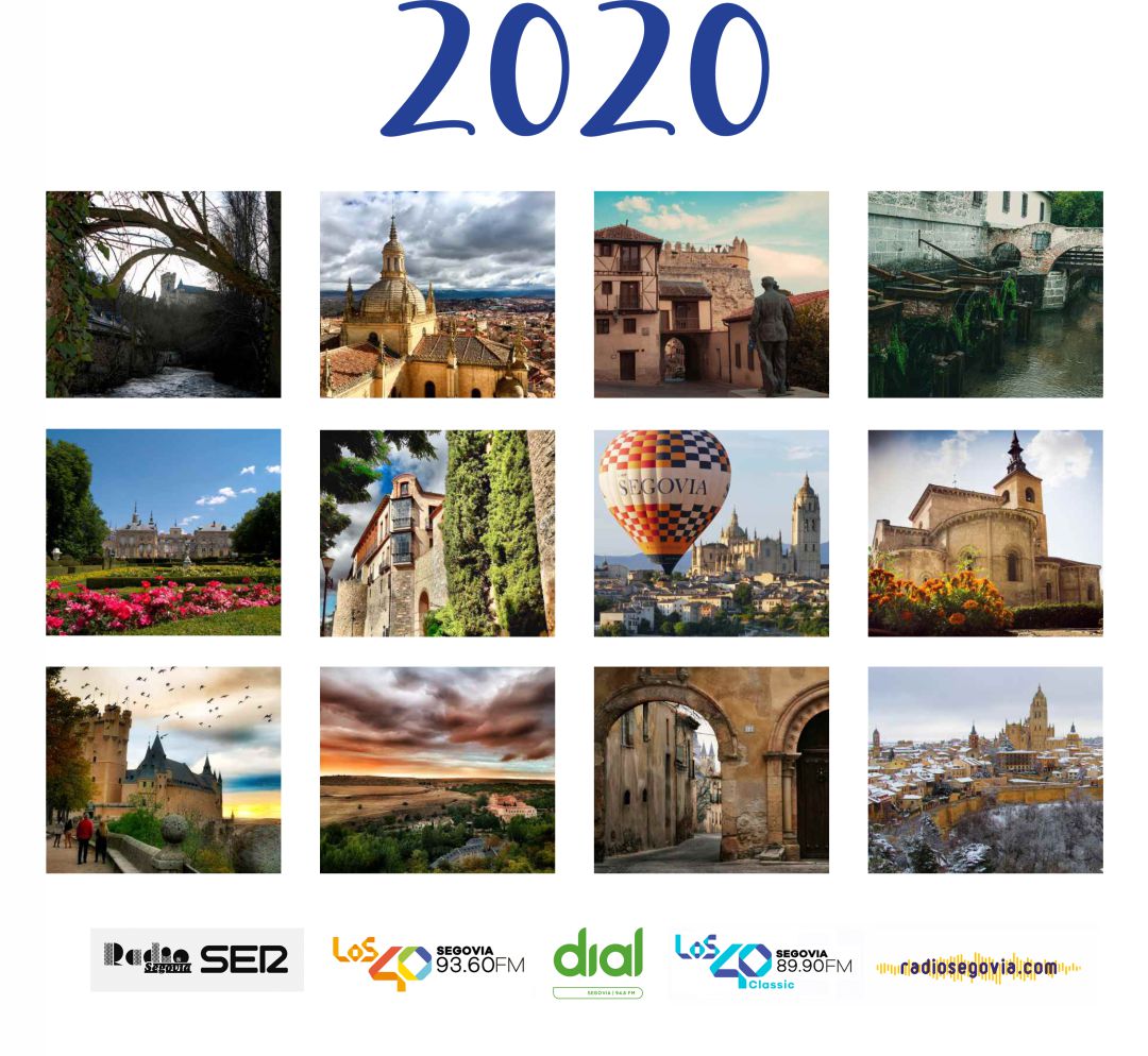 Portada del calendario 2020 de Radio Segovia Portada del calendario 2020 de Radio Segovia