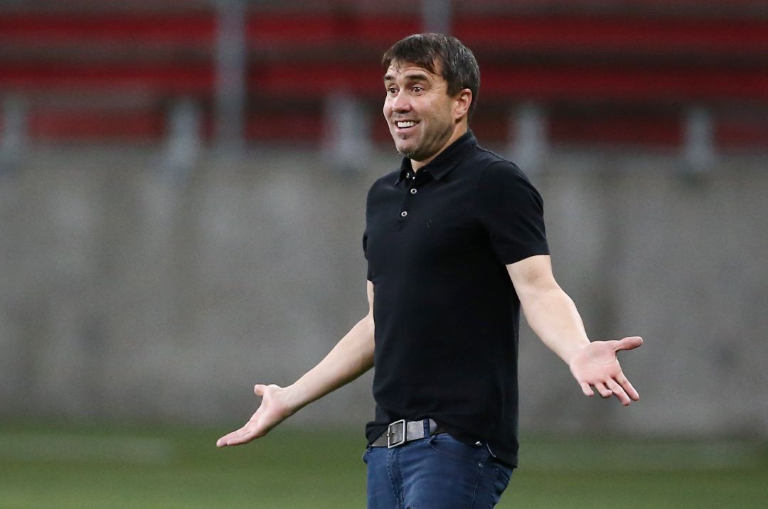 Eduardo Coudet durante un partido con el Inter de Porto Alegre Eduardo Coudet durante un partido con el Inter de Porto Alegre