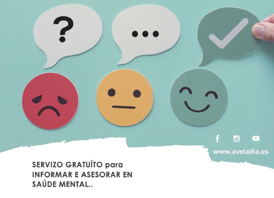 Cartel del servicio de asesoramiento gratuito que ofrece la Asociación Avelaíña en Baiona. Cartel del servicio de asesoramiento gratuito que ofrece la Asociación Avelaíña en Baiona.