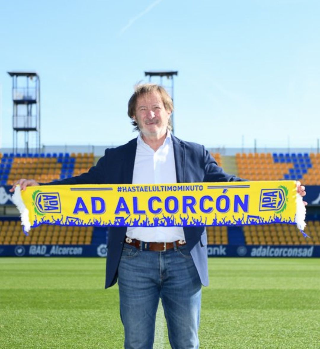 Anquela, entrenador de la Ad Alcorcón, en su presentación Anquela, entrenador de la Ad Alcorcón, en su presentación