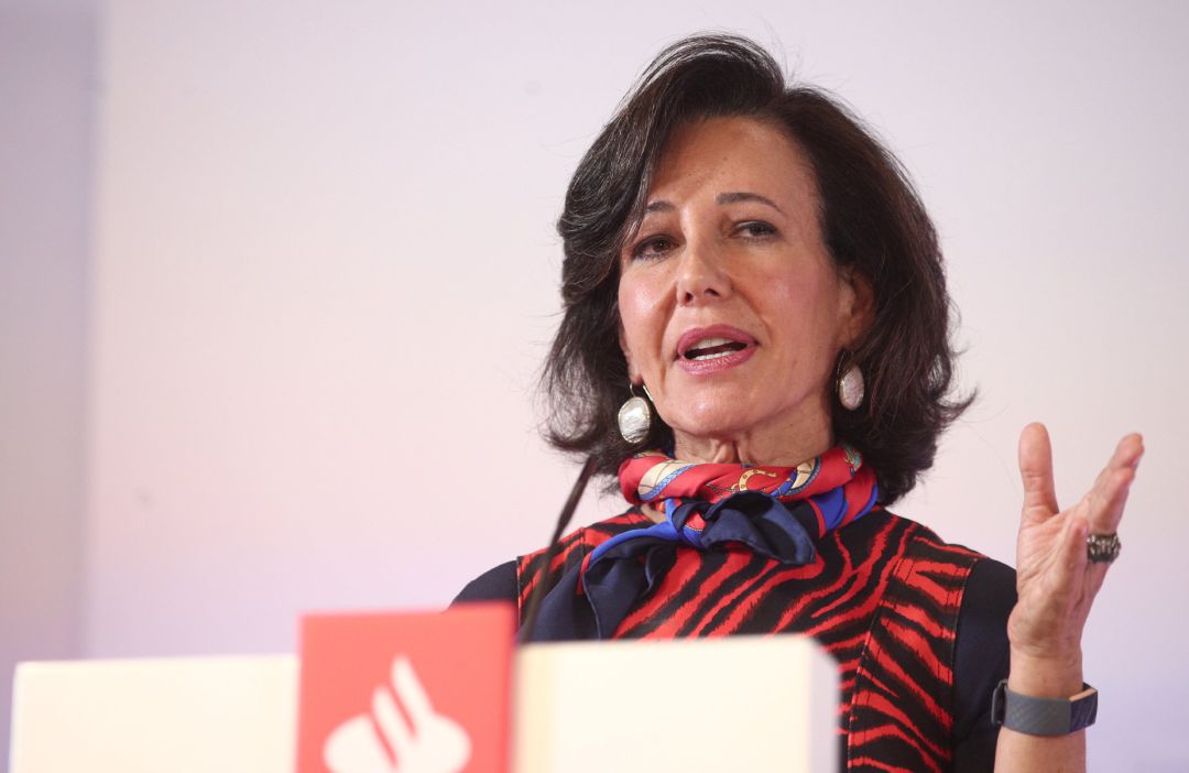 La presidenta del Banco Santander, Ana Botín. La presidenta del Banco Santander, Ana Botín.
