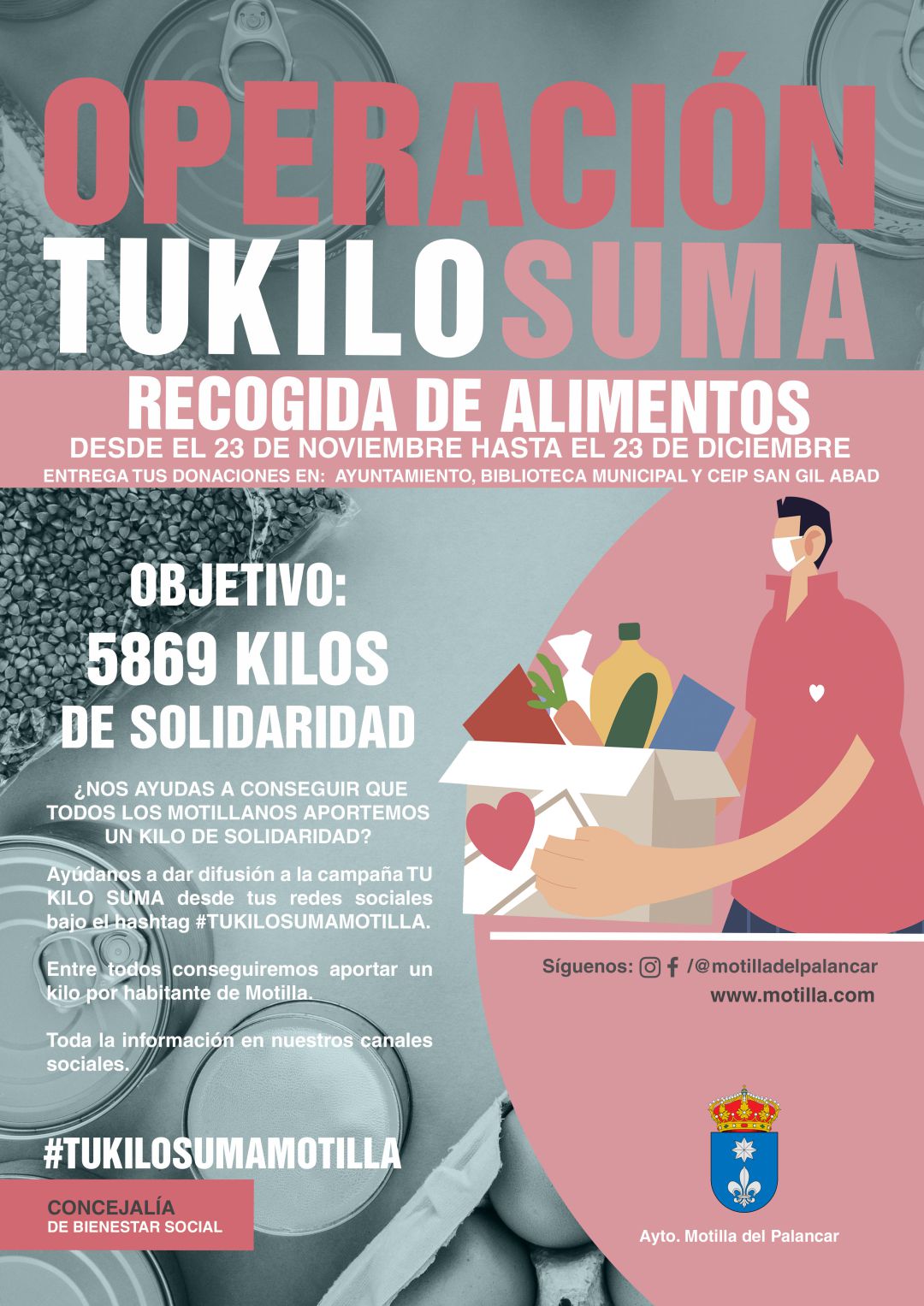 Campaña solidaria "Tu kilo suma" Campaña solidaria "Tu kilo suma"