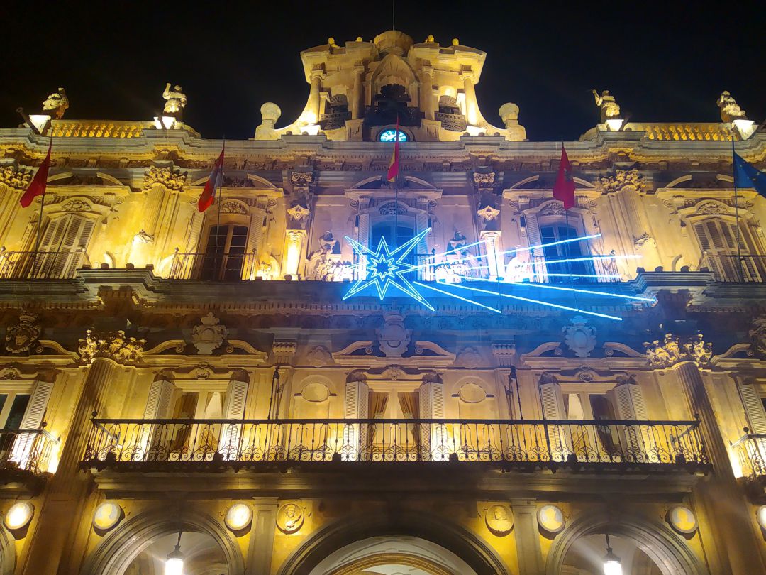 Fachada del Ayuntamiento de Salamanca. Fachada del Ayuntamiento de Salamanca.