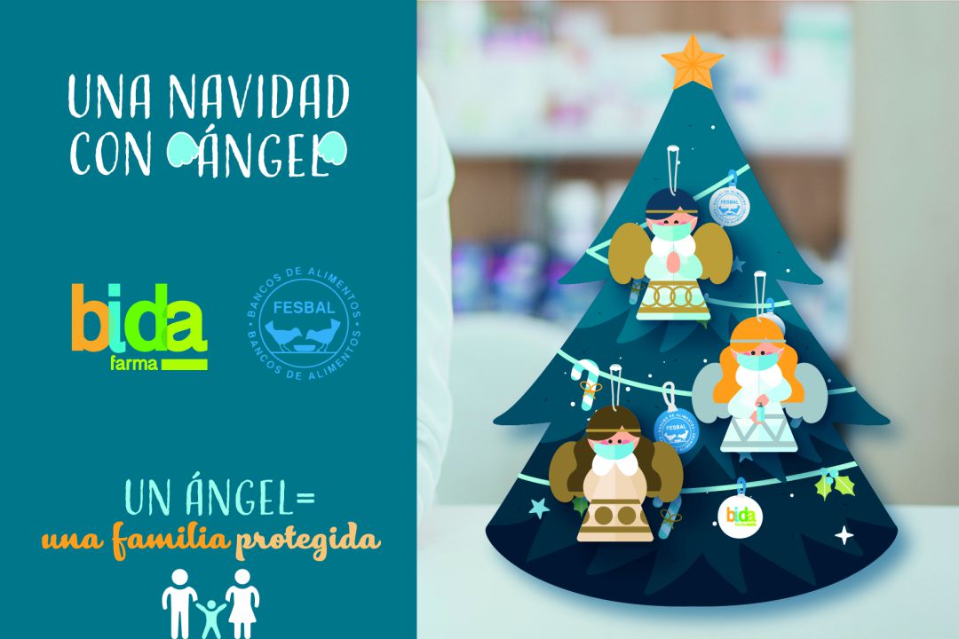 Imagen de la campaña 'Una Navidad con ángel' Imagen de la campaña 'Una Navidad con ángel'
