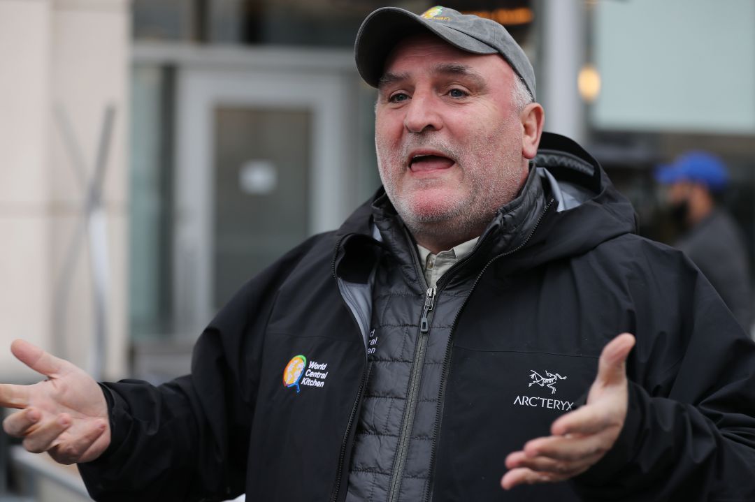 El chef José Andrés, candidato al premio Persona del Año de la revista Time. El chef José Andrés, candidato al premio Persona del Año de la revista Time.