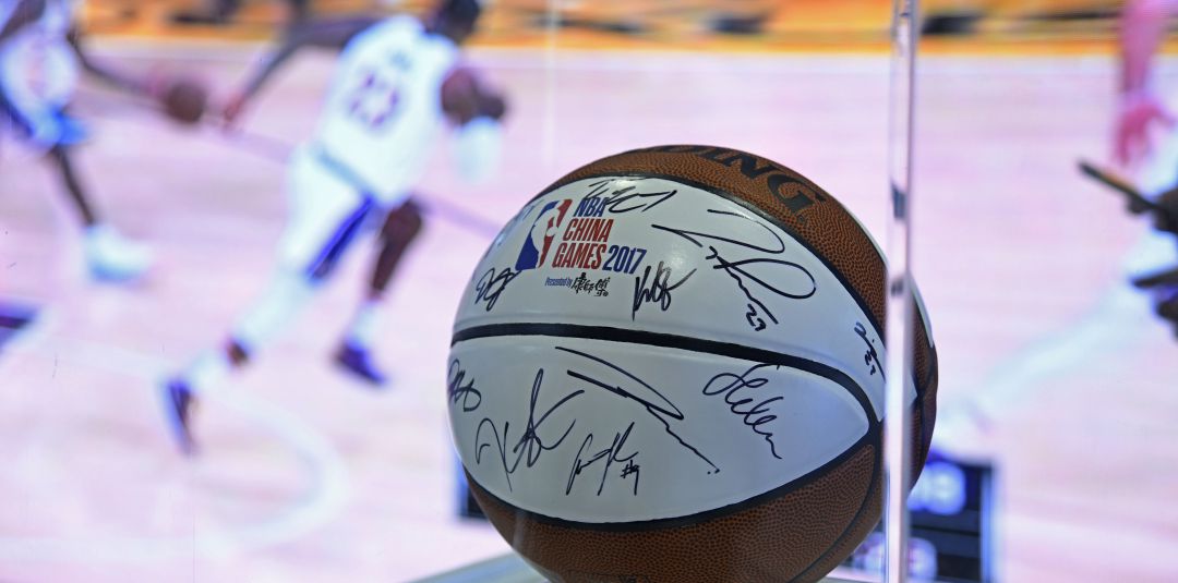 Un balón de la NBA, durante las finales de esta pasada temporada Un balón de la NBA, durante las finales de esta pasada temporada