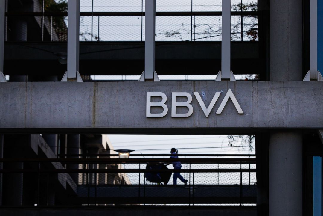 Sede corporativa del BBVA, en el distrito de Las Tablas en Madrid Sede corporativa del BBVA, en el distrito de Las Tablas en Madrid