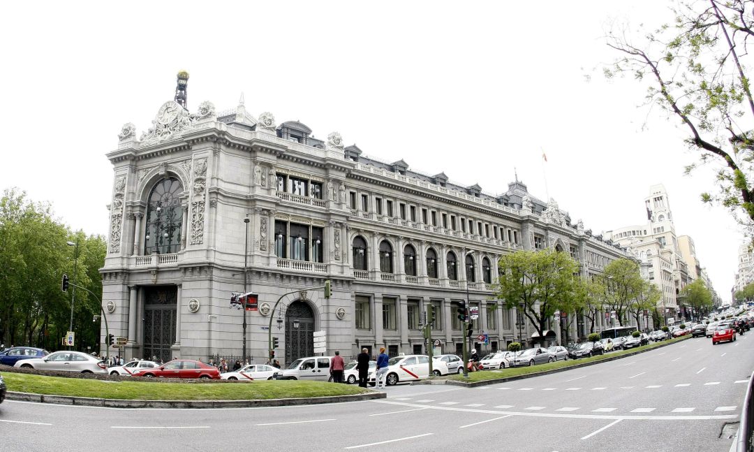 Fachada del Banco de España en Madrid Fachada del Banco de España en Madrid