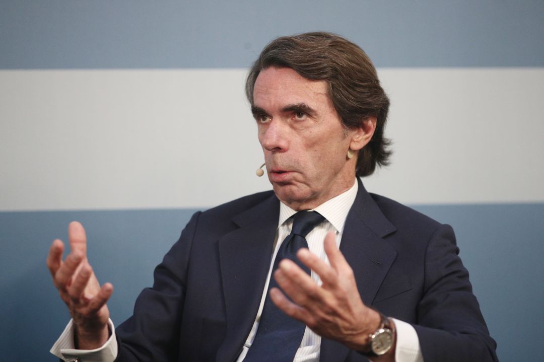 José María Aznar, en un acto sobre el futuro de España José María Aznar, en un acto sobre el futuro de España