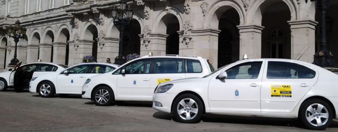 Taxis en María Pita Taxis en María Pita