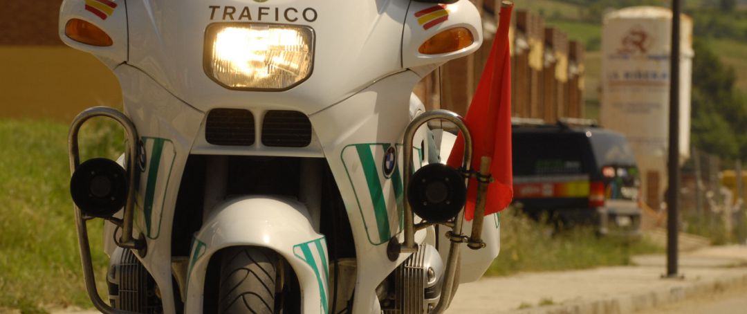 Moto de la Guardia Civil de Tráfico Moto de la Guardia Civil de Tráfico