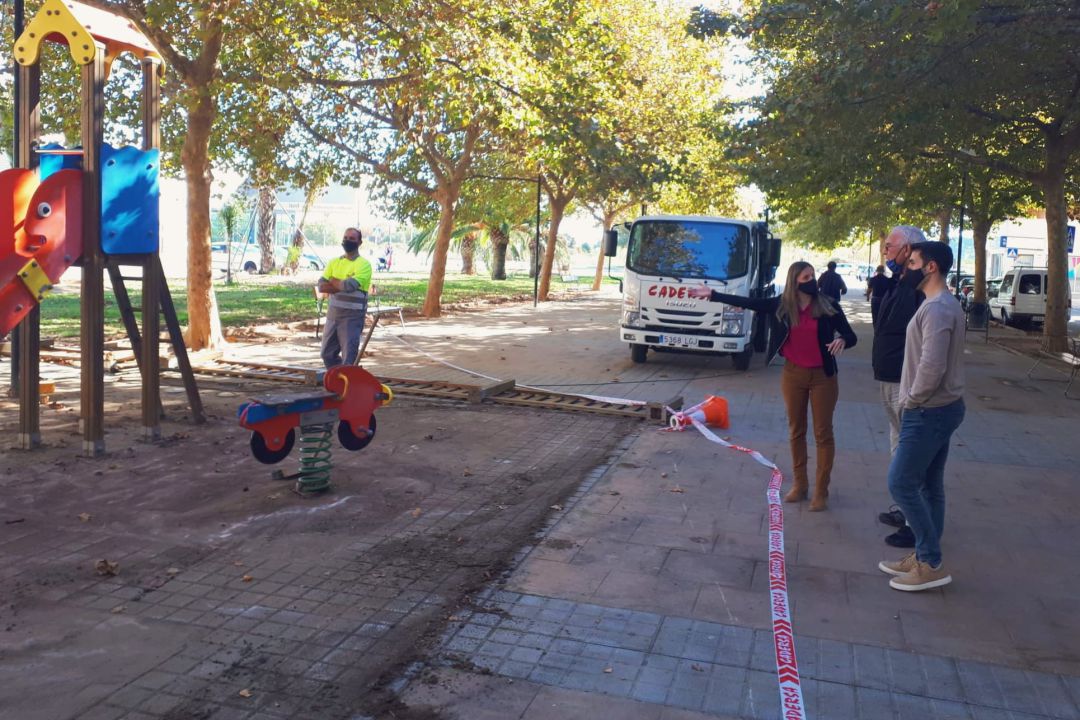 Remodelación de los parques infantiles en Oliva Remodelación de los parques infantiles en Oliva
