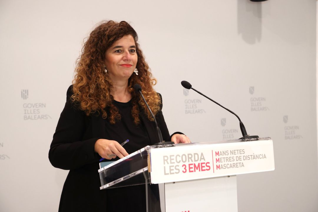 La portavoz del Govern, Pilar Costa La portavoz del Govern, Pilar Costa