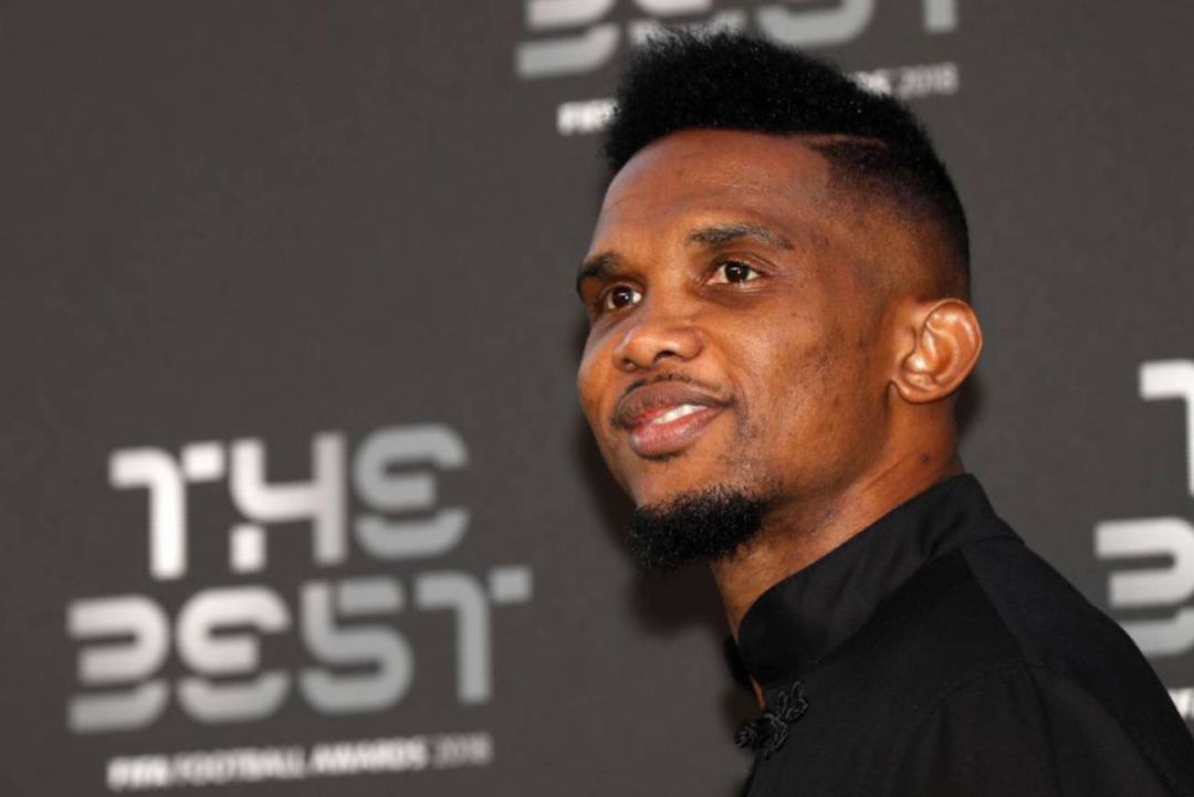 Samuel Eto'o acude a la gala de los premios 'The Best' Samuel Eto'o acude a la gala de los premios 'The Best'