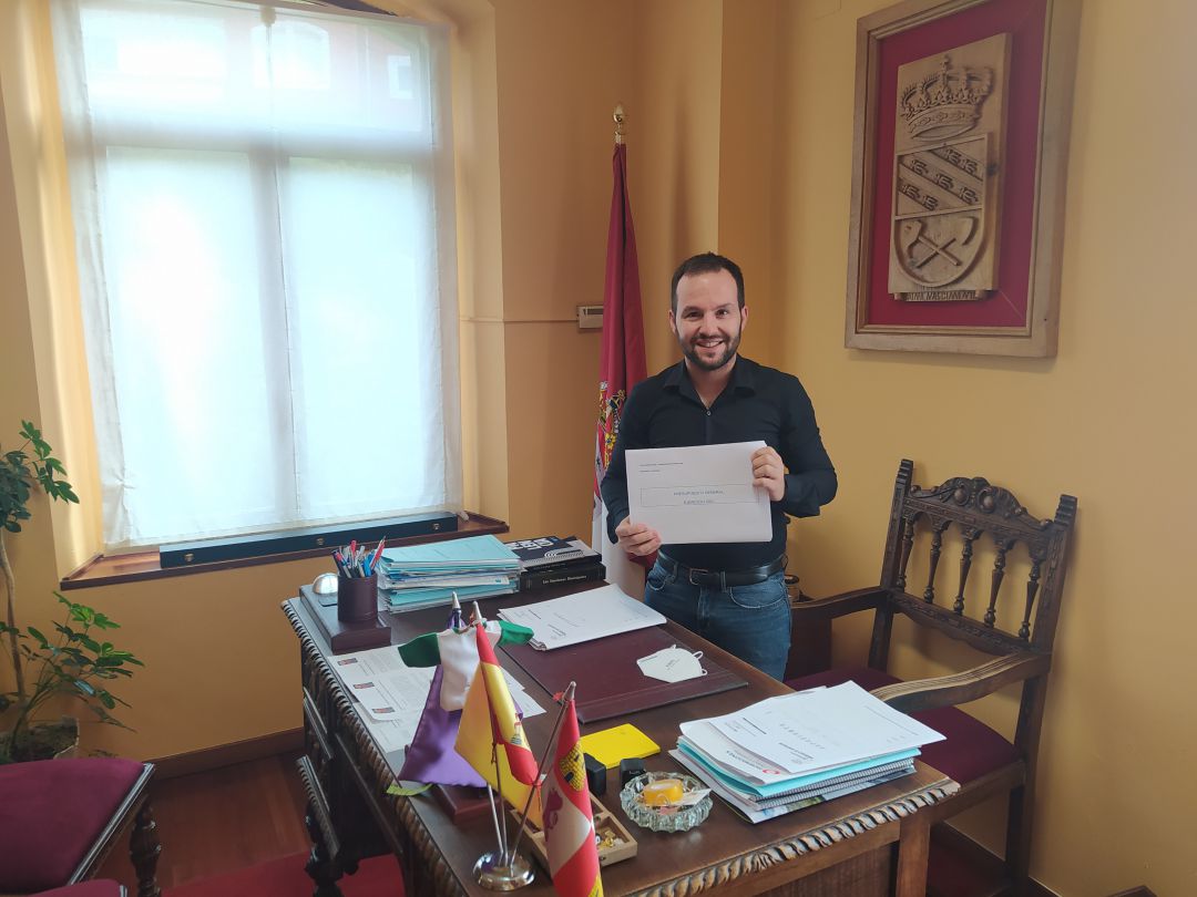 Cristian Delgado, alcalde de Barruelo Cristian Delgado, alcalde de Barruelo