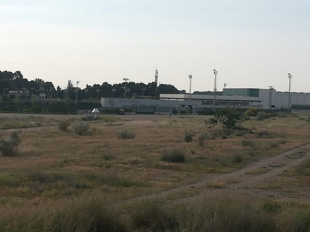 Terrenos donde se ubicará el hospital privado, entre la cooperativa de taxis y El Olivar Terrenos donde se ubicará el hospital privado, entre la cooperativa de taxis y El Olivar