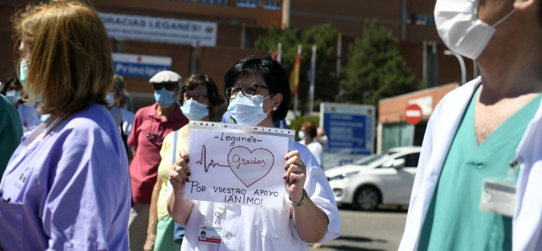 El Hospital Severo Ochoa Leganés reduce sus pacientes Covid a 28 en planta y 12 en UCI El Hospital Severo Ochoa Leganés reduce sus pacientes Covid a 28 en planta y 12 en UCI