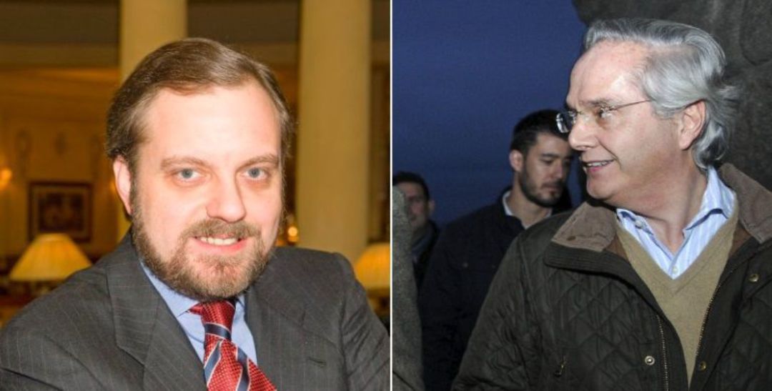 Gustavo de Arístegui (izq) y Pedro Gómez de la Serna (derecha) en sendas imágenes de archivo Gustavo de Arístegui (izq) y Pedro Gómez de la Serna (derecha) en sendas imágenes de archivo